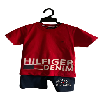 Short Set - Tommy Hilfiger (Red & Blue)