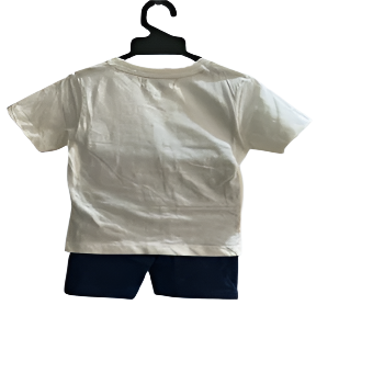 Short Set - Tommy Hilfiger (White & Blue)