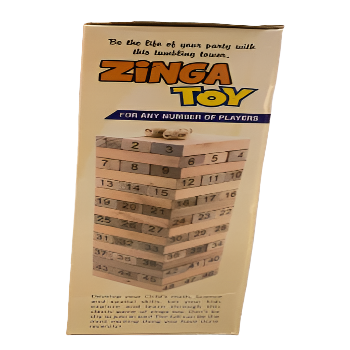 Zinga Toy (54 pcs) - Wooden