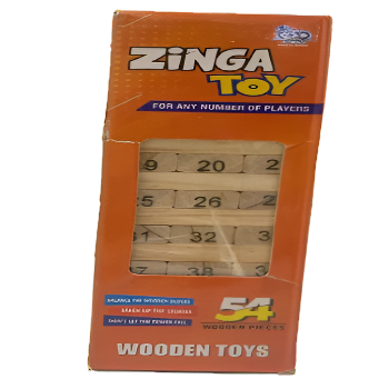 Zinga Toy (54 pcs) - Wooden