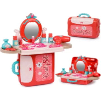 FIDDLERZ Beauty Set for Kids Make Up Suitcase Kit